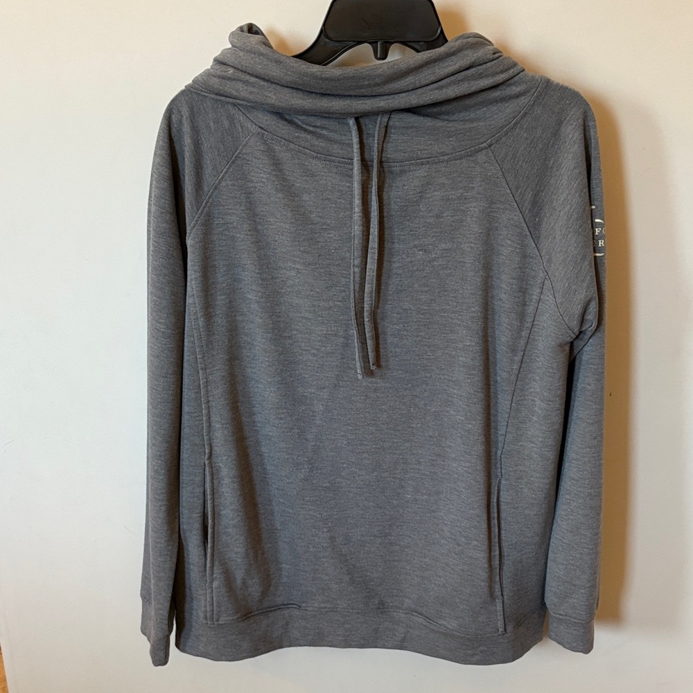 Like New. Woodford Reserve. Gray Hooded Sweatshirt